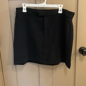 a new day Black Mini Skirt